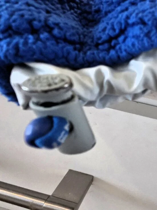 Free People Movement Mountain High 1/2 Zip Fleece Women XS Blue Crop Mock Neck - Picture 14 of 15